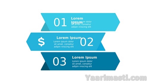 Download Powerpoint infographics Arrows017