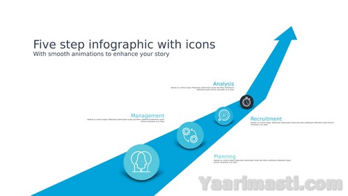 Download Powerpoint infographics Arrows033