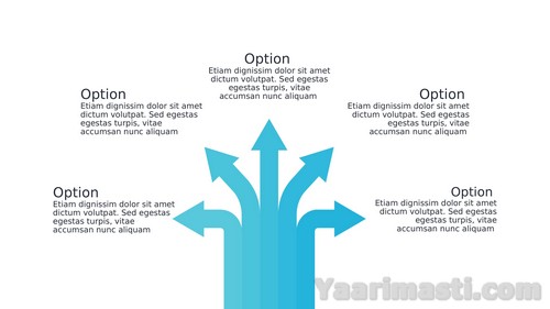 Download Powerpoint infographics Arrows035