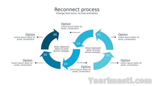 Download Powerpoint infographics Arrows042