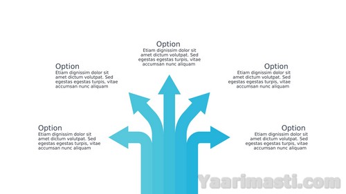 Download Powerpoint infographics Arrows043