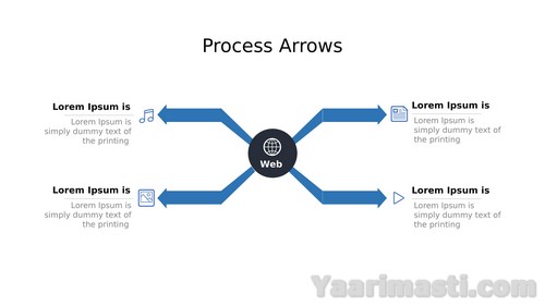 Download Powerpoint infographics Arrows052