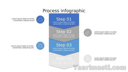 Download Powerpoint infographics Arrows079