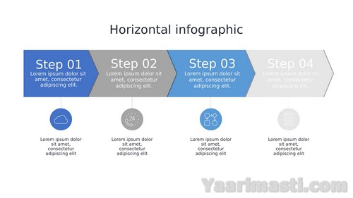 Download Powerpoint infographics Arrows080