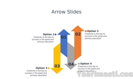 Download Powerpoint infographics Arrows084