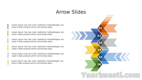 Download Powerpoint infographics Arrows085