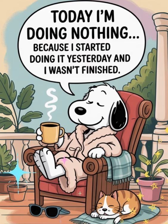 snoopy do nothing