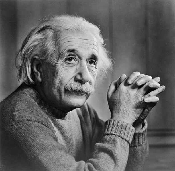 Albert Einstein — Two things are infinite: the universe and human
