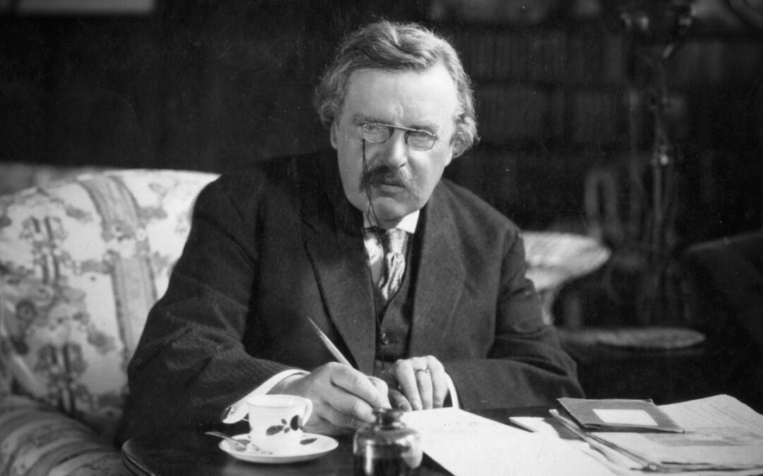 G. K. Chesterton — The word ‘good’ has many meanings. For example…