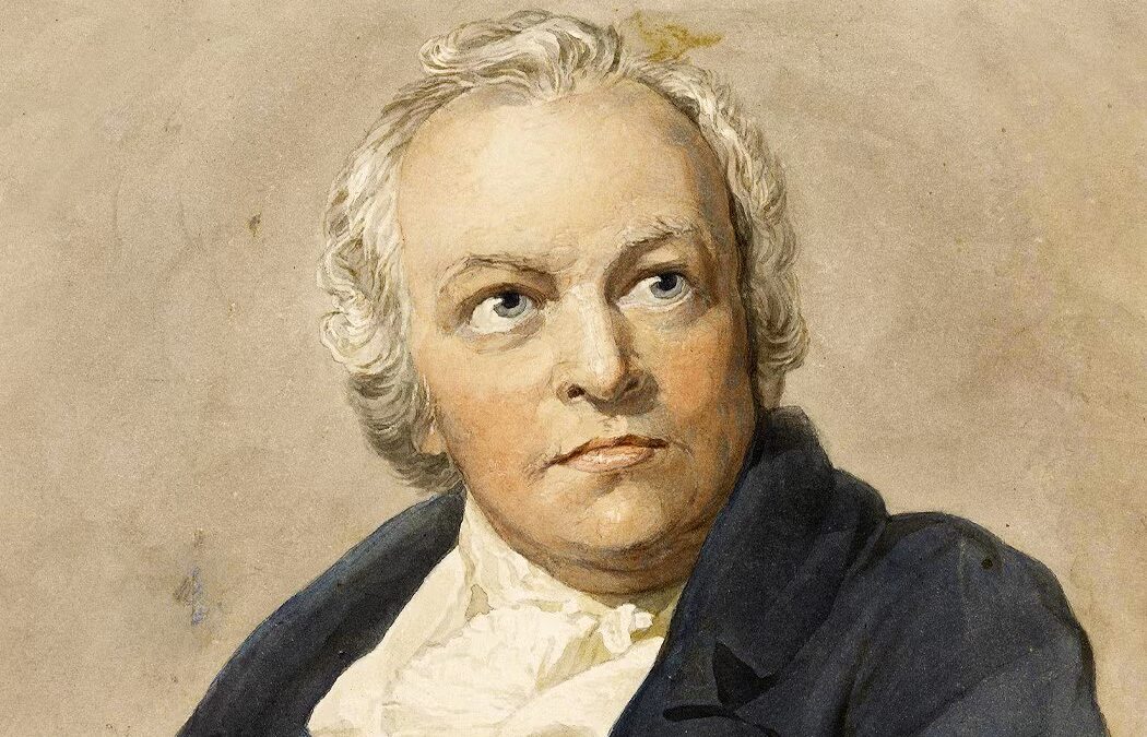 William Blake — To see a world in a grain of…